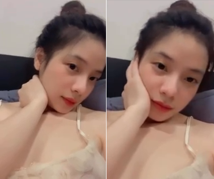 Tiktoker Tống Khánh Linh chịch cùng bạn trai cu to - không che
